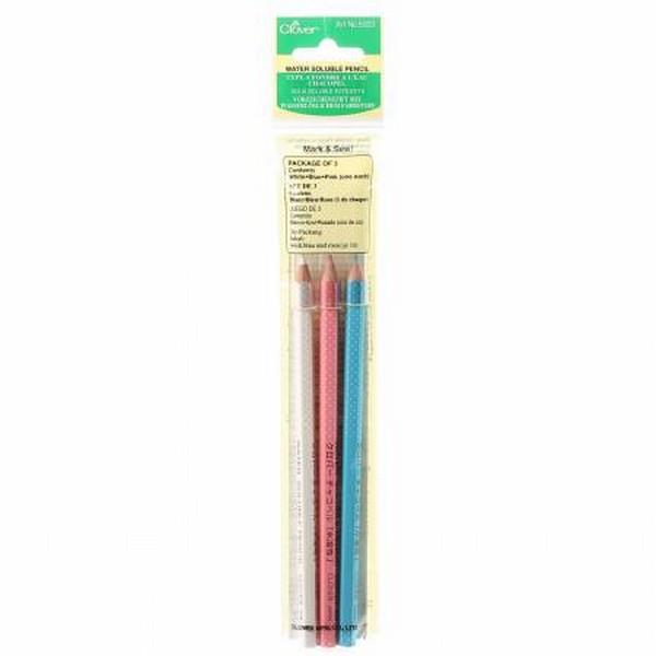 Clover Water Soluble Pencil Set