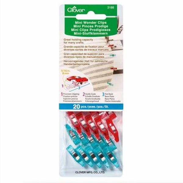 Clover Mini Wonder Clips (20 Pcs)