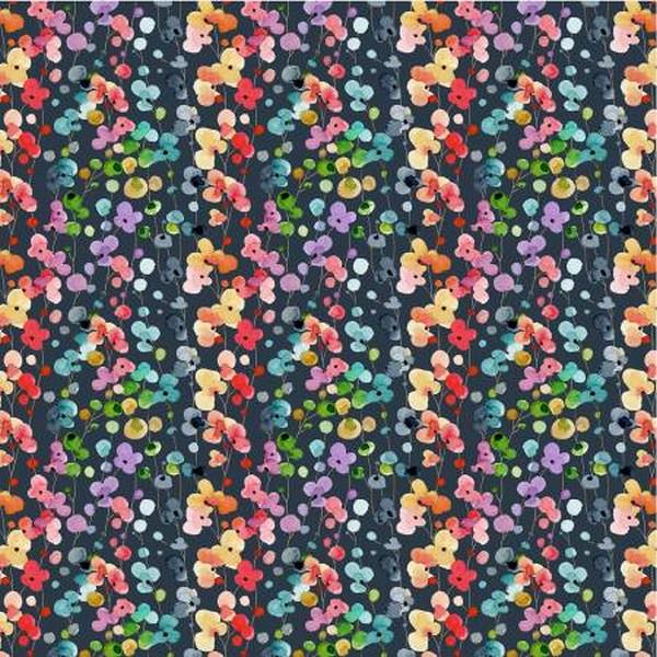 Wild Meadow Navy Petite Blooms