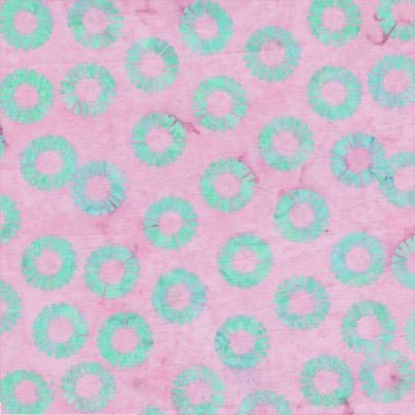 Blush Petal Wheels Batik