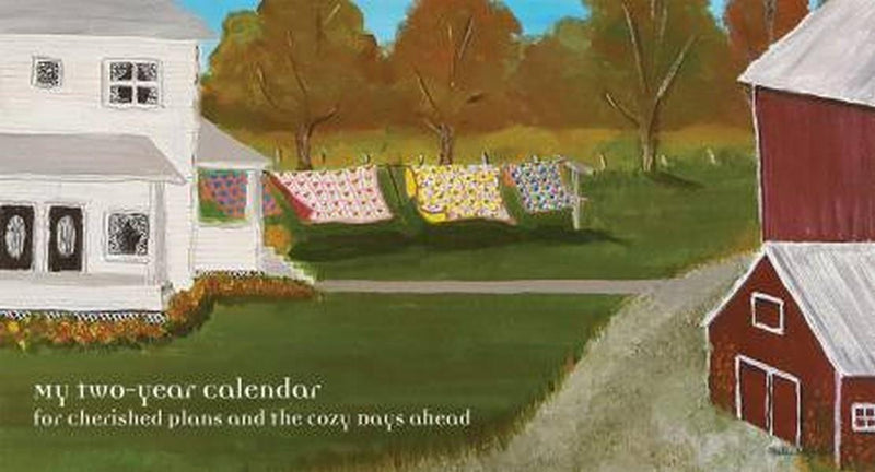 Pocket Planner Farm Quilts on Clothesline 2025-26