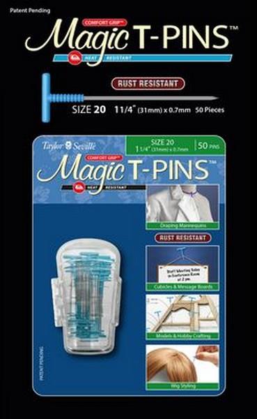 Magic T-Pins 1 3/4" - 5- Pcs