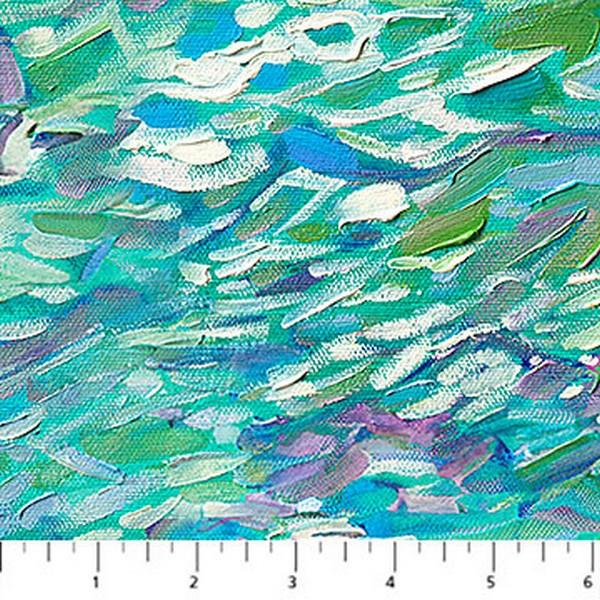 Crystal Sea Teal Water Texture