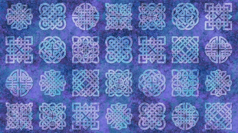 Celtic Roots Purple Celtic Blocks