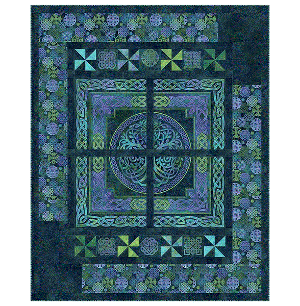 Celtic Fractures Quilt Kit