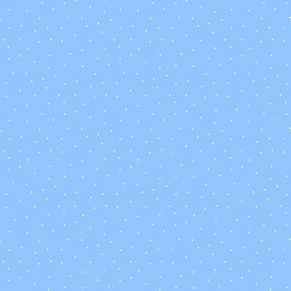 Pindots Baby Blue/White