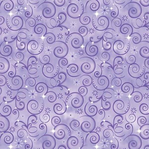 Fairytale Dazzling Swirls Purple