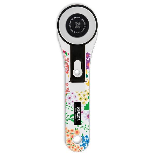 Olfa 45mm Rotary Cutter - Floral