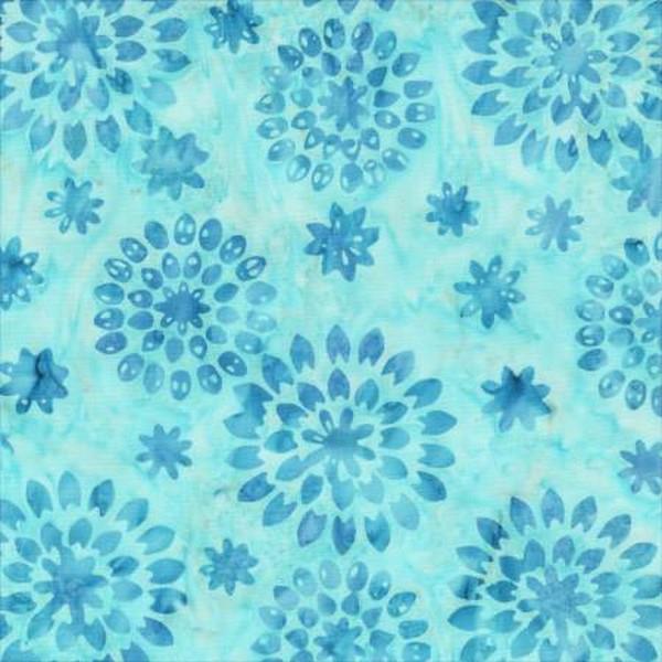 Oasis Batik Turquoise Spark Mum Burst