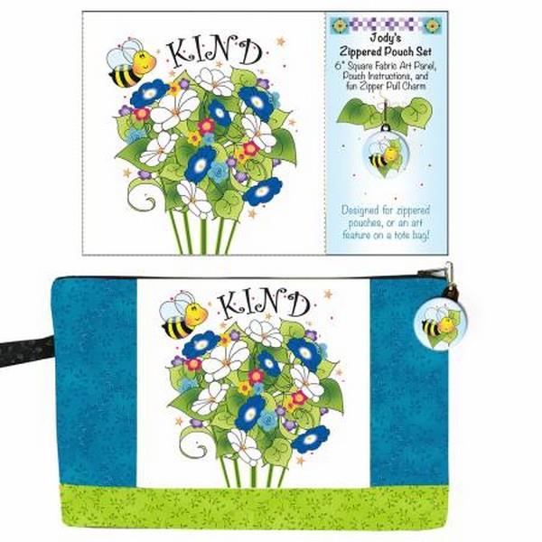 Zipper Pouch Set Be Kind