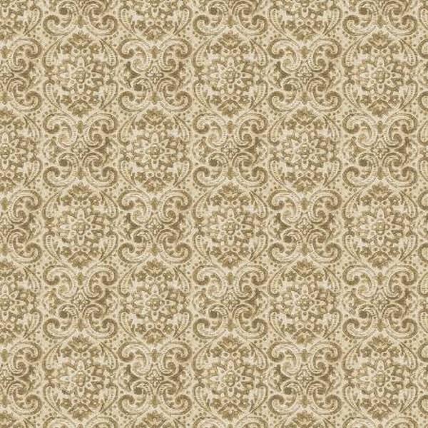 Boho Chick Tan Damask