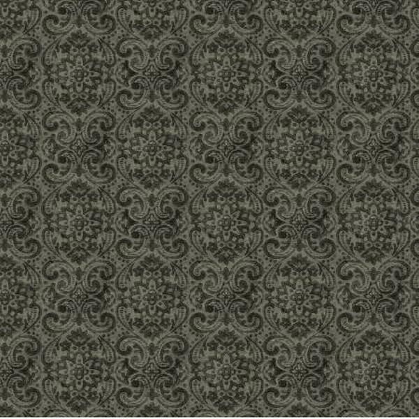 Boho Chick Coal Damask