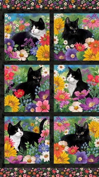 Hide and Seek Cat Blocks Panel