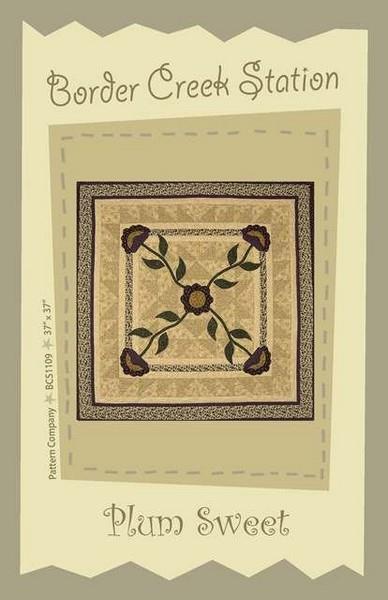 Plum Sweet by Border Creek Station available in Canada at The Quilt Store
