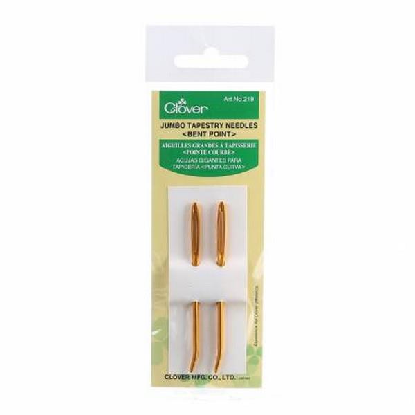 Clover Jumbo Tapestry Needles (Bent Point)