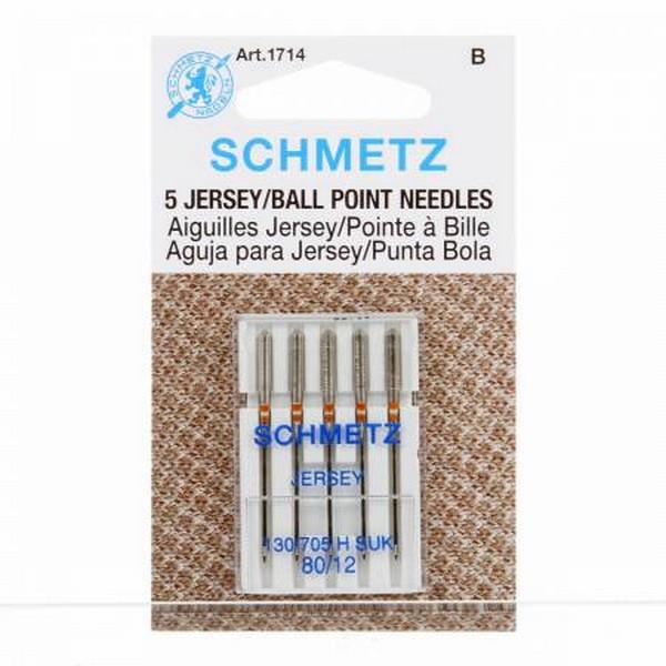Schmetz Jersey/Ball Point Machine Needles Size 80/12