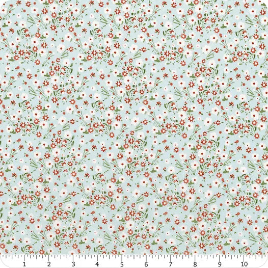 Sketchbook Blossoms - Blue