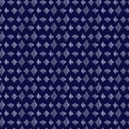 Zen Garde Kimono Navy Fat Quarter