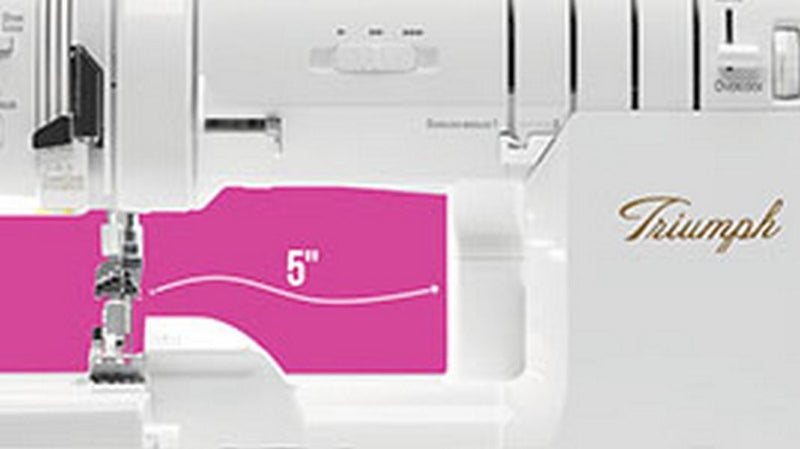 BabyLock Triumph Serger available at The Quilt Store