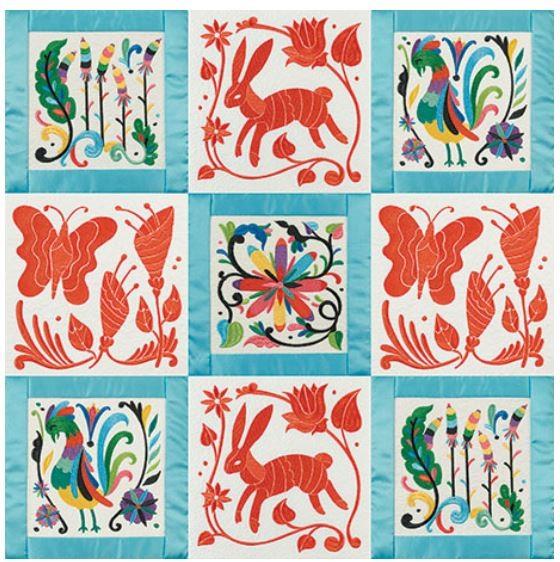 Otomi Quilt by Anita Goodesign available in Canada at The Quilt Store