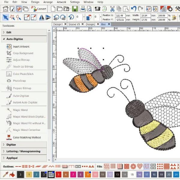 Bernina Designer Plus Software V9 available in Canada at The Quilt Store