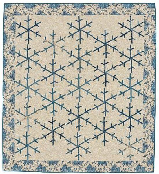 A Season in Blue by Edyta Sitar available in Canada at The Quilt Store