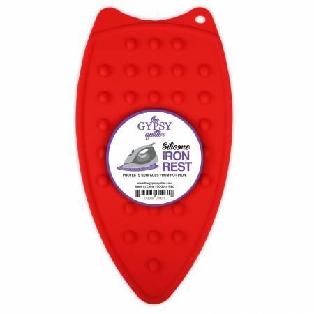 The Gypsy Quilter Silicone Iron Rest available in Canada at The Quilt Store