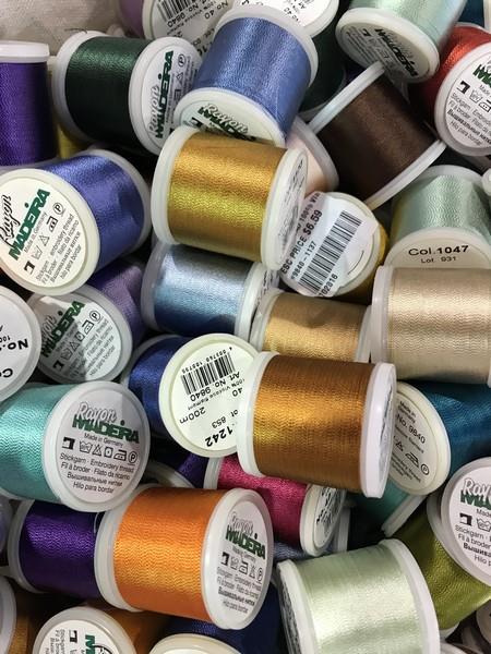 Madeira Rayon Thread Bundles available in Canada at The Quilt Store