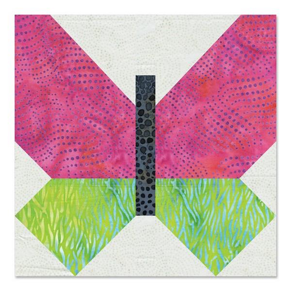 Accuquilt GO! Butterfly Pieced 9" Finished