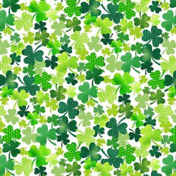 Shamrock St. Patricks Day Fat Quarter Bundle available in Canada at The Quilt Store