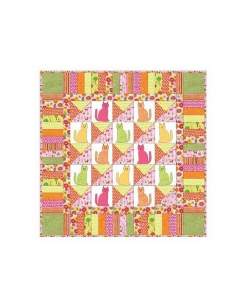 Accuquilt GO! calico Cat Die available in Canada at The Quilt Store