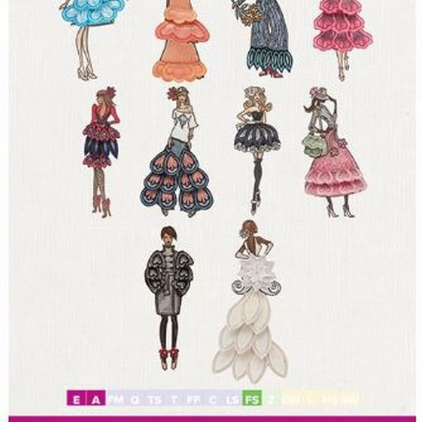 Anita Goodesign Fashion Figures 2 at The Quilt Store