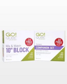 Accuquilt GO! Qube 10" Companion Corners Set available in Canada at The Quilt Store