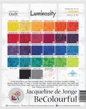 Jacqueline de Jonge Luminosity available in Canada at The Quilt Store