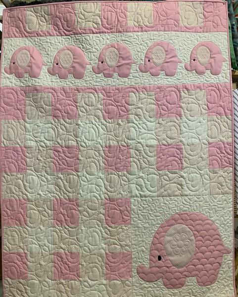 Pacyderm Parade Quilt Kit available in Canada at The Quilt Store