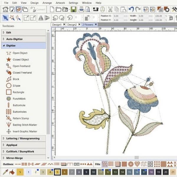 Bernina Designer Plus Software V9 available in Canada at The Quilt Store