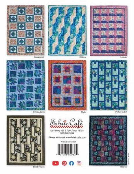 3-Yard Quilts on the Double by Donna Robertson & Fran Morgan for Fabric Cafe available in Canada at The Quilt Store
