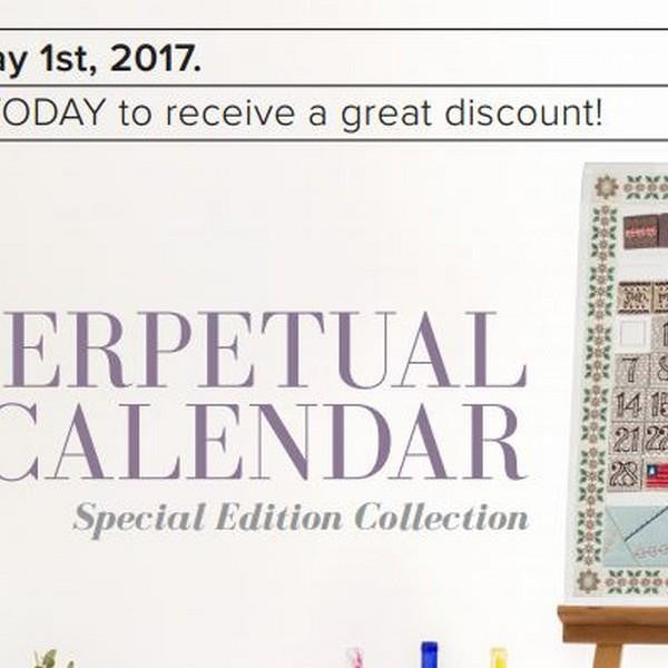 Anita Goodesign Perpetual Calendar at The Quilt Store