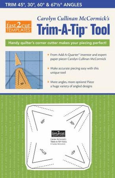 Trim-A-Tip Tool by the creator of Add-A-Quarter now available in Canada at The Quilt Store