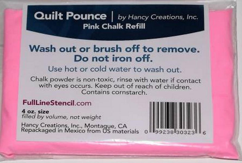 Quilt Pounce Pink Chalk Refil available in Canada at The Quilt Store
