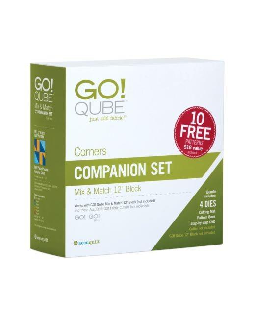 Accuquilt GO! Qube 12" Companion Corners Set available in Canada at The Quilt Store