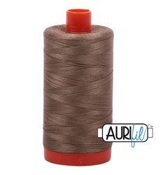 Aurifil 2370 Sandstone 50 wt available in Canada at The Quilt Store