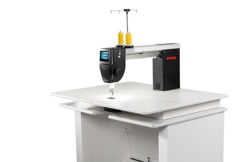 Bernina Q20 on a Table - Sit-down Model for Longarm Quilting