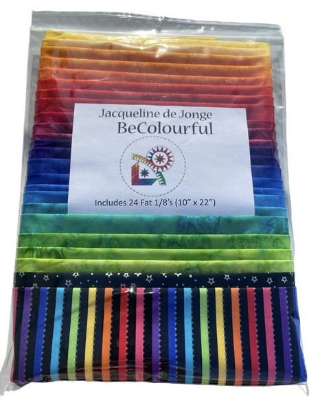 Be Colourful Fat Eights Bundle by Jacqueline de Jonge for Anthology Fabrics available in Canada at The Quilt Store