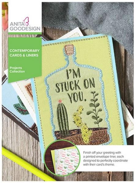 Anita Goodesign Contemporary Cards & Liners available in Canada at The Quilt Store