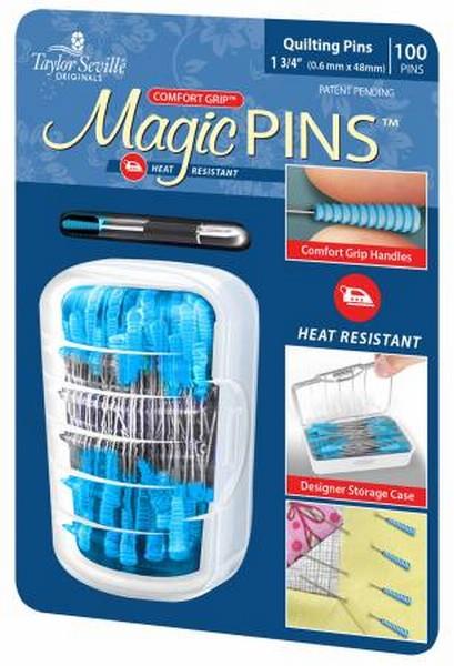 Taylor Mate Magic Fine Patchwork Pins available in Canada at The Quilt Store