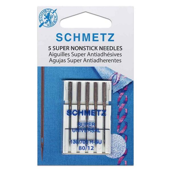 Schmetz Super Nonstick Needles 80/12 5 Count