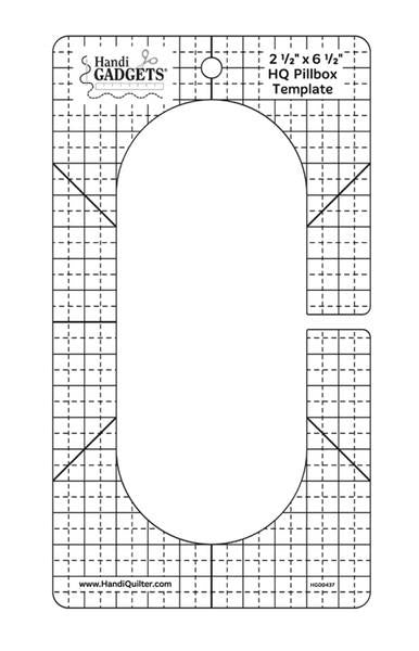 Handi Quilter Pill Box Ruler available in Canada at The Quilt Store