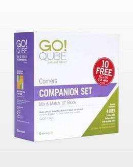 Accuquilt GO! Qube 10" Companion Corners Set available in Canada at The Quilt Store
