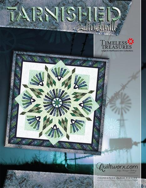 Tarnished Windmill by Judy Niemeyer available in Canada at The Quilt Store